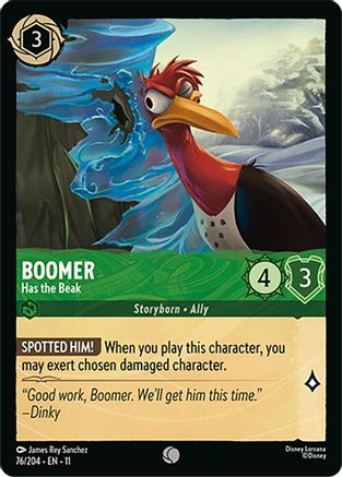 Boomer - Has the Beak (76/204) - Winterspell Cold Foil