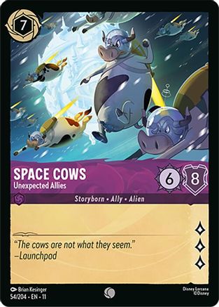 Space Cows - Unexpected Allies (54/204) - Winterspell