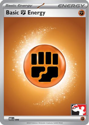 Basic Fighting Energy 006  Prize Pack Series Cards - Common
