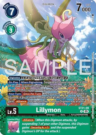 Lillymon (Event Pack 9) (ST21-09) - Starter Deck 21: Hero of Hope Foil
