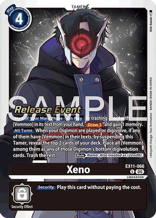 Xeno (EX11-066) - Dawn of Liberator Release Event Cards