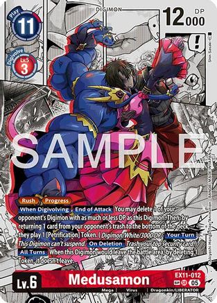 Medusamon (SP) (EX11-012) - Dawn of Liberator Foil