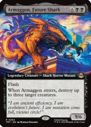 Armaggon, Future Shark (Extended Art) (TMT-264) - Teenage Mutant Ninja Turtles