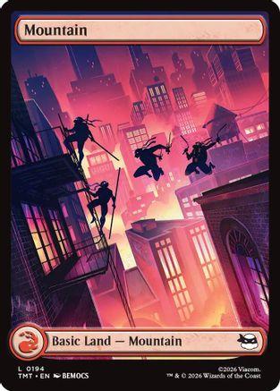 Mountain (0194) (TMT-194) - Teenage Mutant Ninja Turtles Foil