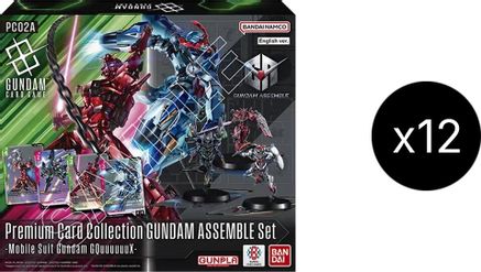 Premium Card Collection GUNDAM ASSEMBLE Case - Mobile Suit Gundam: GQuuuuuuX- [PC02A]