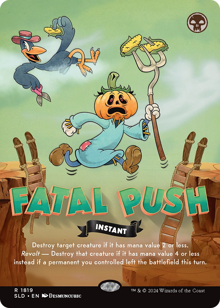 Fatal Push (SLD-1819) - Secret Lair Drop (Borderless)