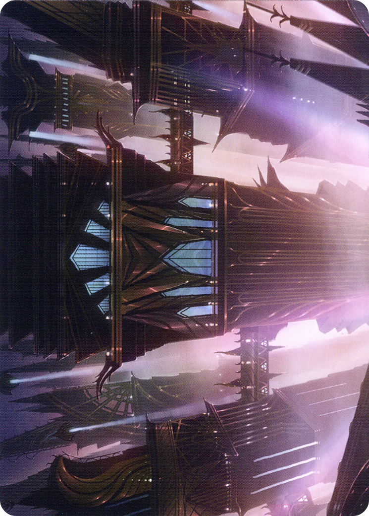 Skybridge Towers // Skybridge Towers (ASNC-037) - New Capenna Art Series (Borderless) Foil