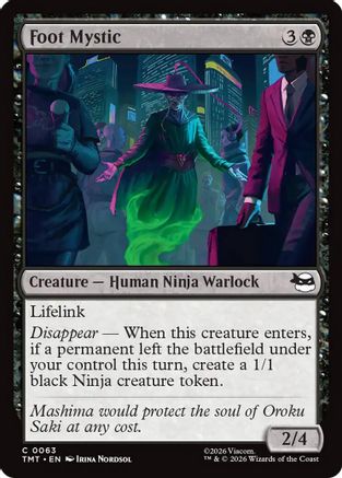 Foot Mystic (TMT-063) - Teenage Mutant Ninja Turtles