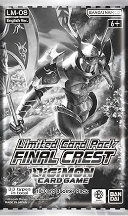 Limited Card Pack -Final Crest Booster pack