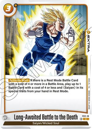 Long-Awaited Battle to the Death (FS11-18) - Starter Deck EX The Phase of Evolution Holofoil