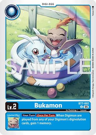 Bukamon (Reprint) (BT7-002) - Advanced Booster Digimon Generation Foil