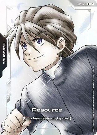Resource (RP-026) (Mobile Suit Gundam Wing) (RP-026) - Promotional Resource Tokens Holofoil