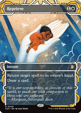 Reprieve (SOA-009) - Secrets of Strixhaven: Mystical Archive Foil