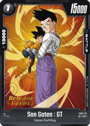 Son Goten : GT - FB09-101 (FB09-101) - Dual Evolution Release Event Cards