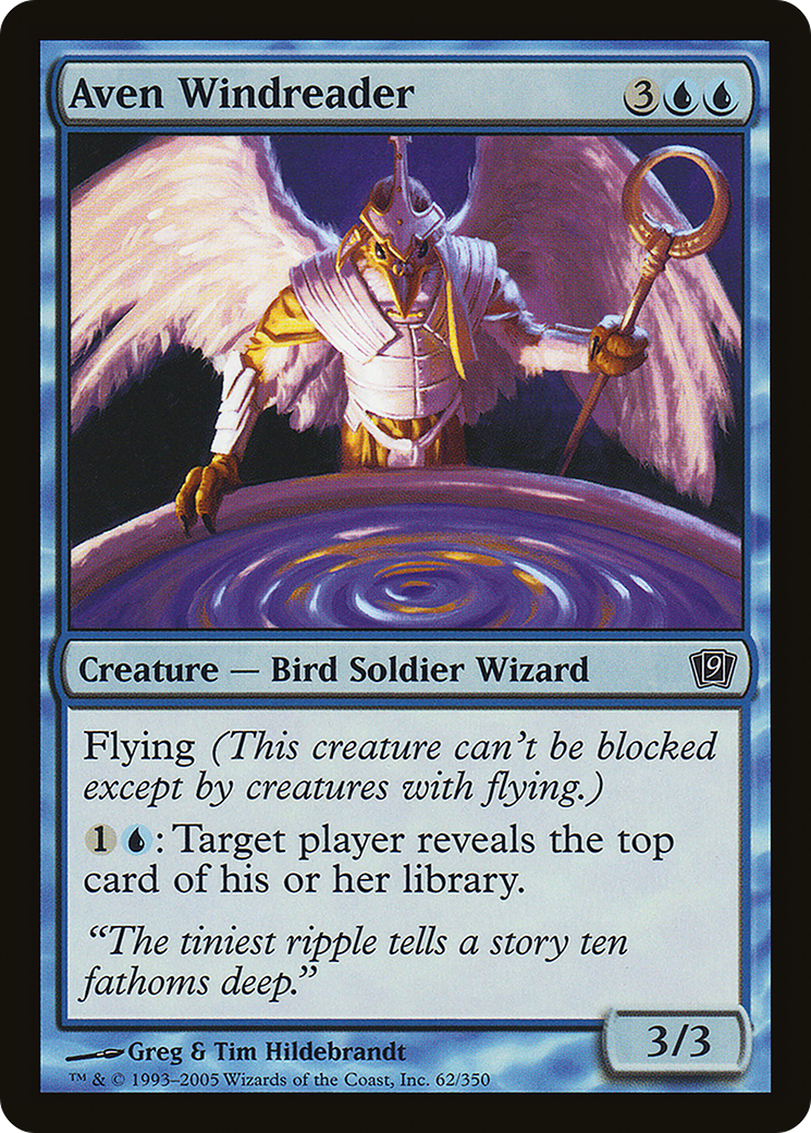 Aven Windreader (9ED-062) - 9th Edition