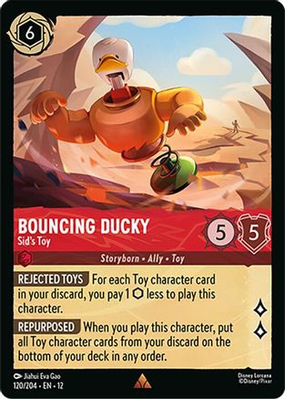 Bouncing Ducky - Sid's Toy (120/204) - Wilds Unknown