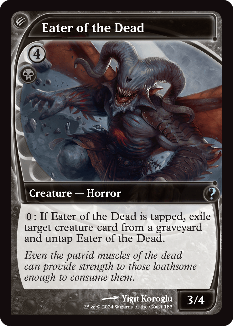 Eater of the Dead (Future Sight) (MB2-183) - Mystery Booster 2