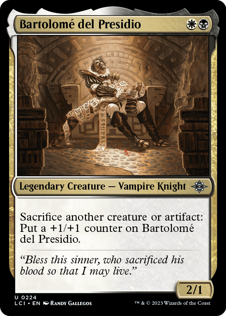 Bartolome del Presidio (LCI-224) - The Lost Caverns of Ixalan Foil