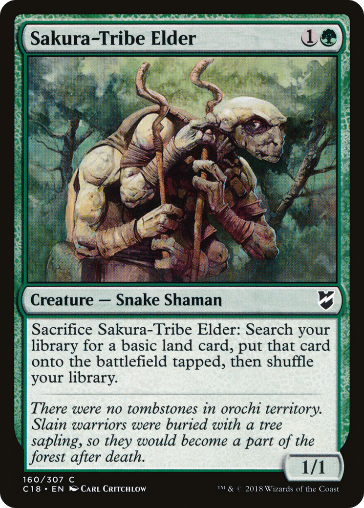 Sakura-Tribe Elder (C18-160) - Commander 2018