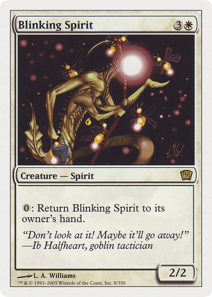 Blinking Spirit (9ED-008) - 9th Edition