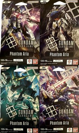 Phantom Aria Sleeved Booster Pack Art Bundle [Set of 4]