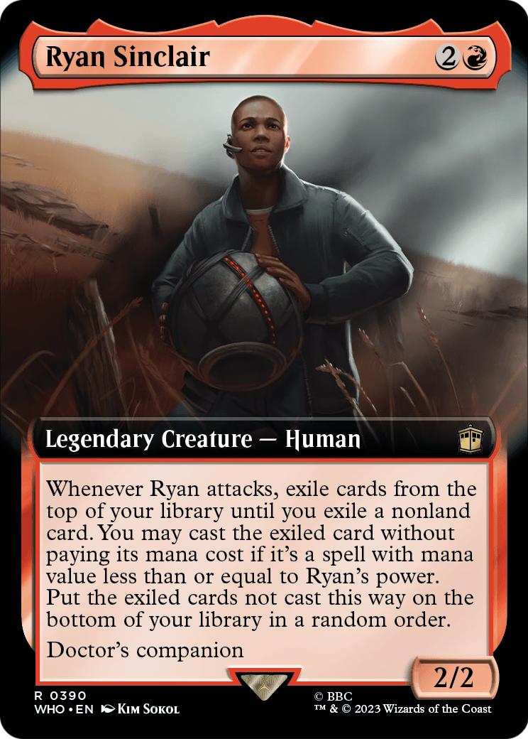 Ryan Sinclair (Extended Art) (WHO-390) - Doctor Who: (Extended Art)