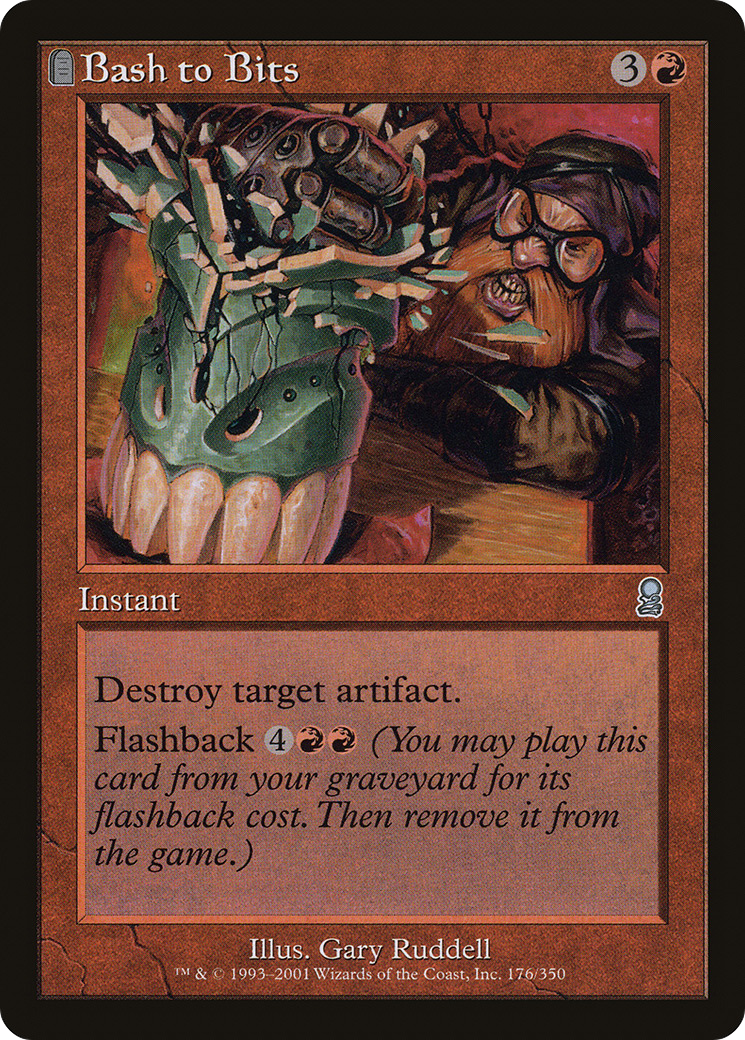 Bash to Bits (ODY-176) - Odyssey: (tombstone) Foil