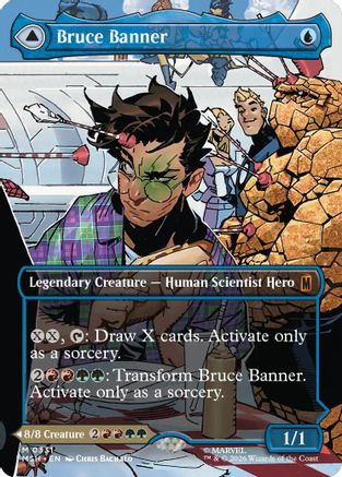 Bruce Banner (Borderless) (0331) (MSH-331) - Marvel Super Heroes