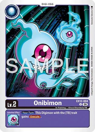 Onibimon (EX12-004) - Digital World Shambala