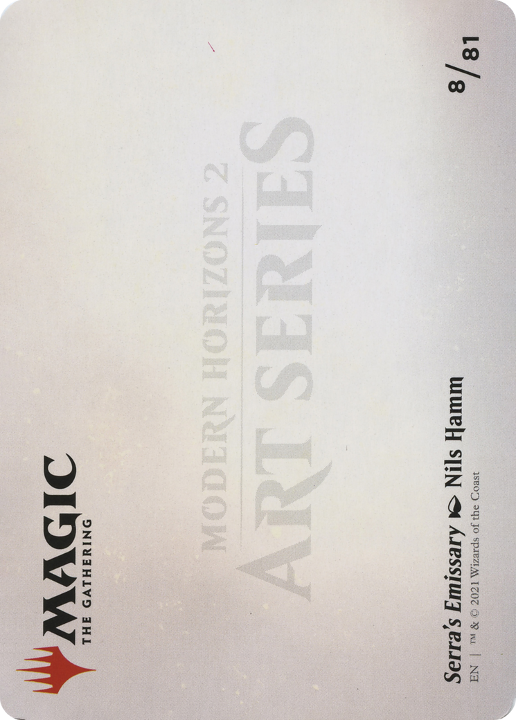 Serra's Emissary // Serra's Emissary (AMH2-008) - Modern Horizons 2 Art Series (Borderless)