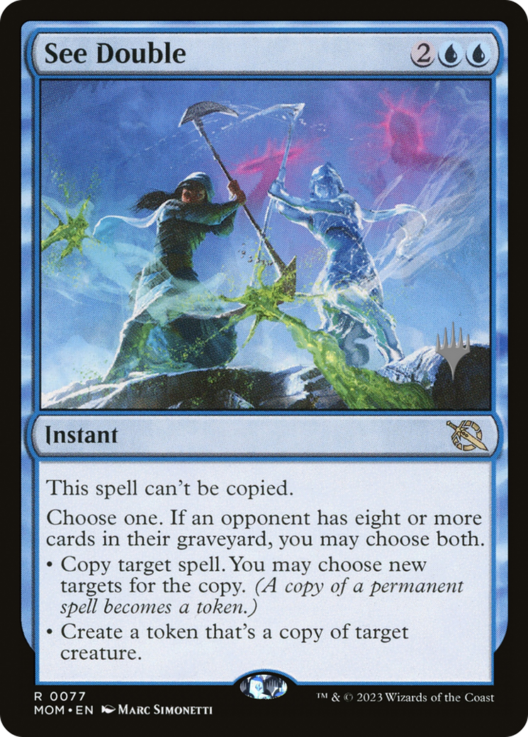 See Double (PPMOM-077) - March of the Machine Promos Foil