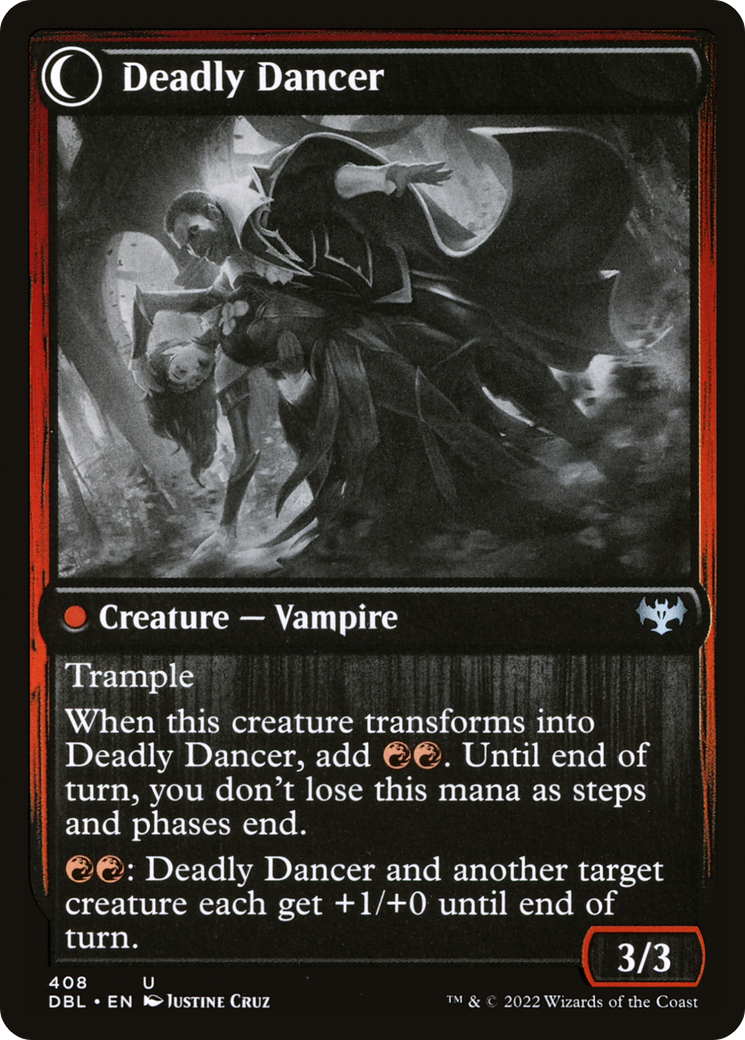 Alluring Suitor (DBL-408) - Innistrad: Double Feature: (Double Faced Transform) Foil