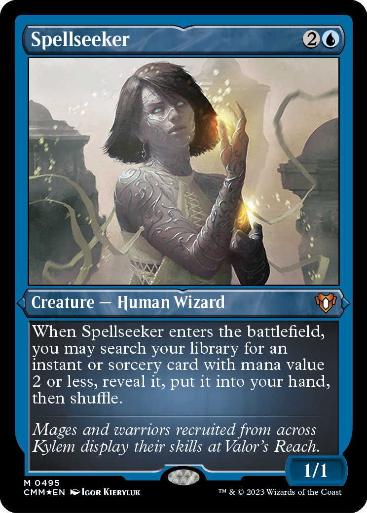 Spellseeker (Foil Etched) (CMM-495) - Commander Masters Foil