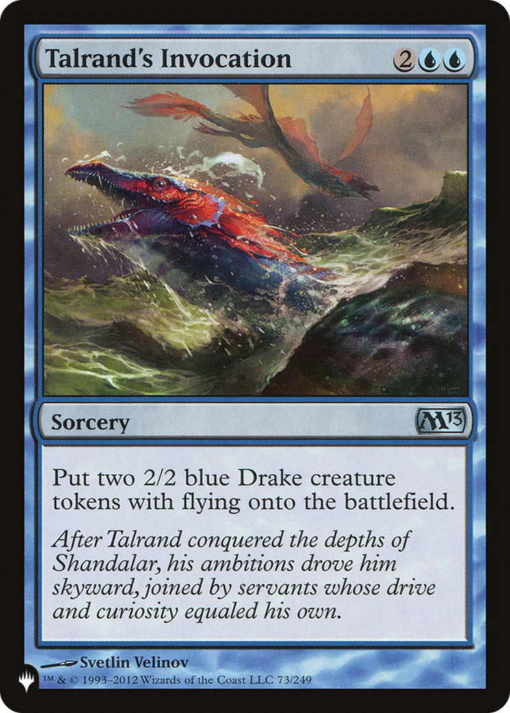 Talrand's Invocation (LIST-M13-73) - The List