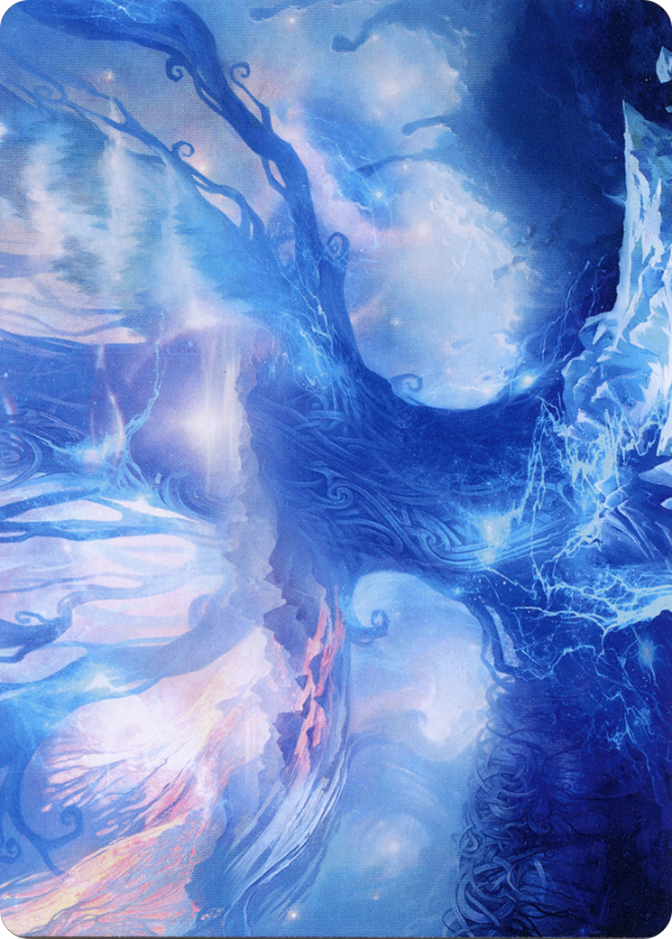 The World Tree // The World Tree (ASKHM-076) - Art Series: Kaldheim (Borderless) Foil