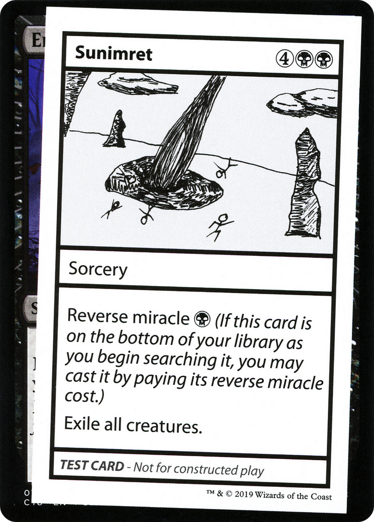 Sunimret (No PW Symbol) (CMB1-) - Mystery Booster Playtest Cards 2021