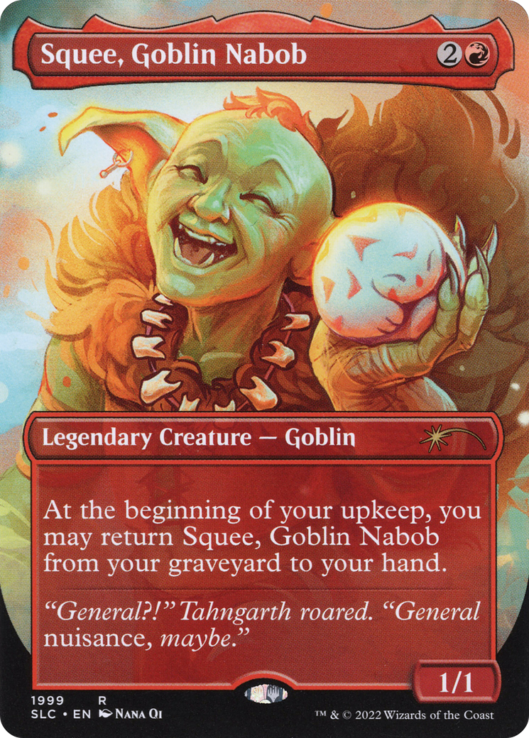 Squee, Goblin Nabob (SLC-1999) - Secret Lair Countdown Kit (Borderless)