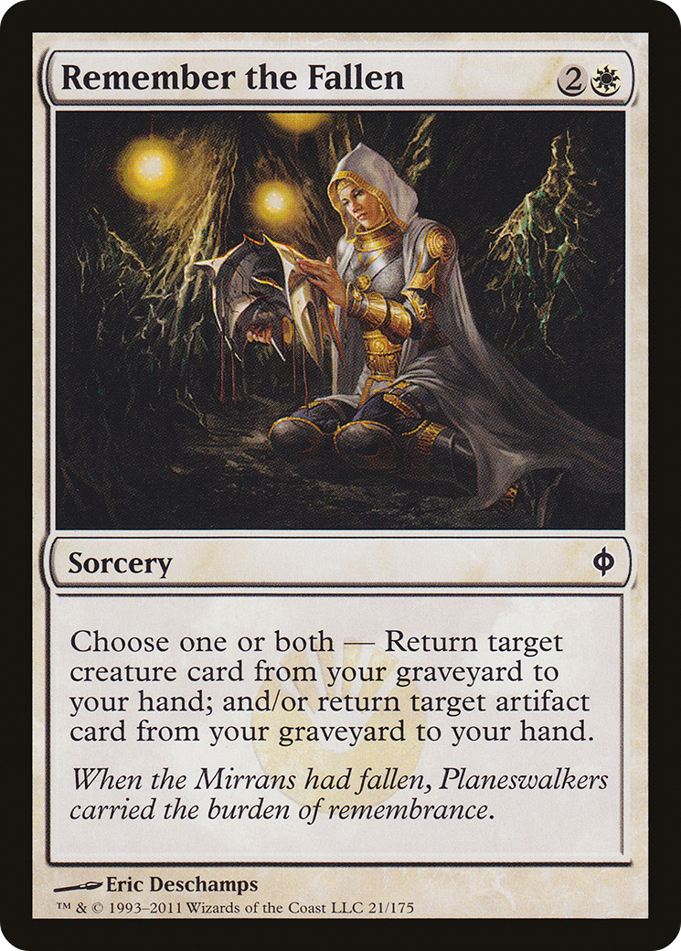 Remember the Fallen (NPH-021) - New Phyrexia