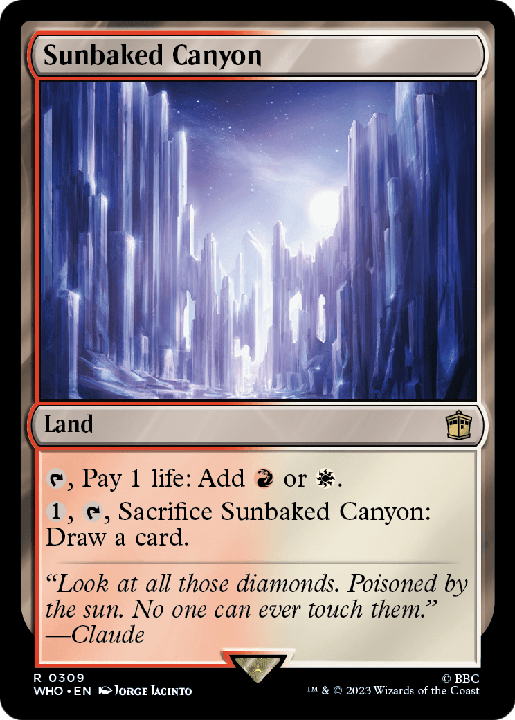 Sunbaked Canyon (WHO-309) - Doctor Who