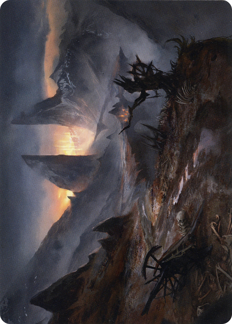 Haunted Ridge // Haunted Ridge (AMID-073) - Midnight Hunt Art Series (Borderless) Foil