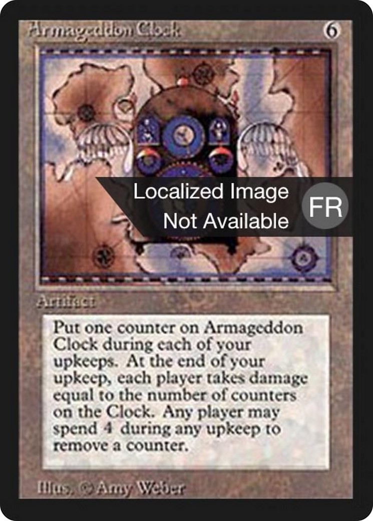 Armageddon Clock (FBB-) - Foreign Black Border