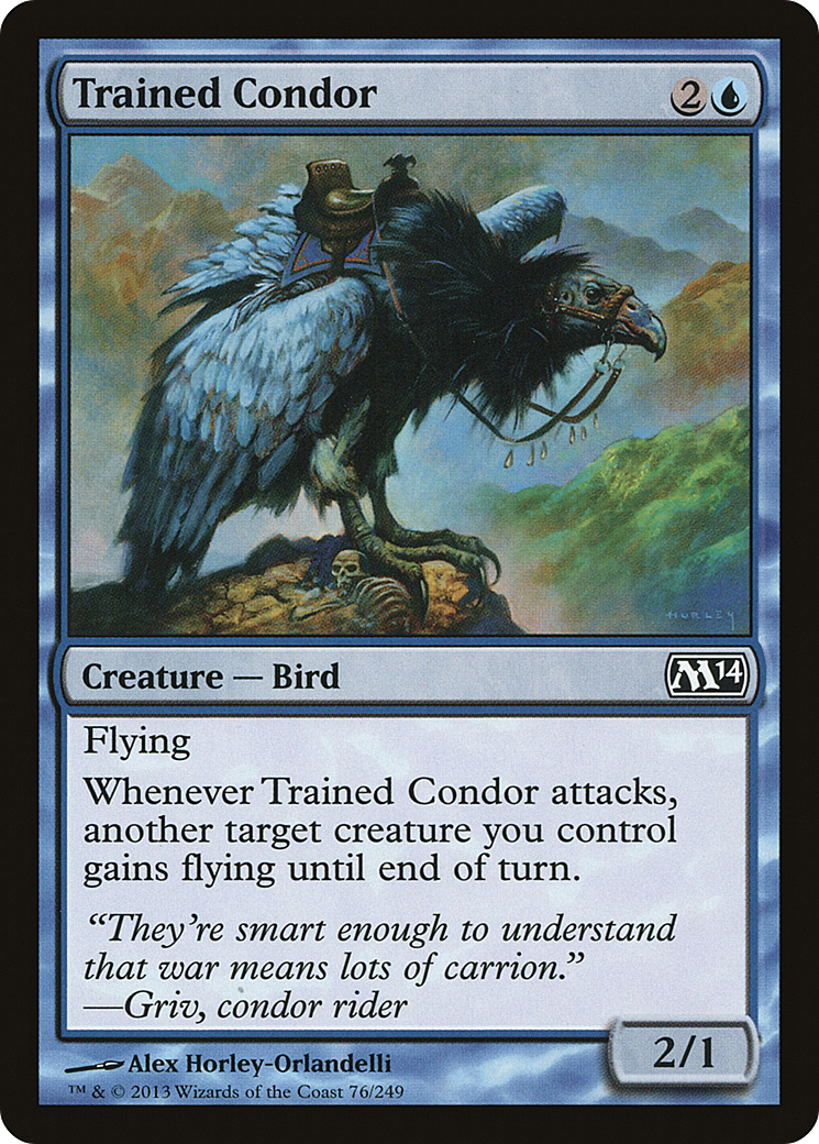 Trained Condor (M14-076) - Magic 2014 Foil