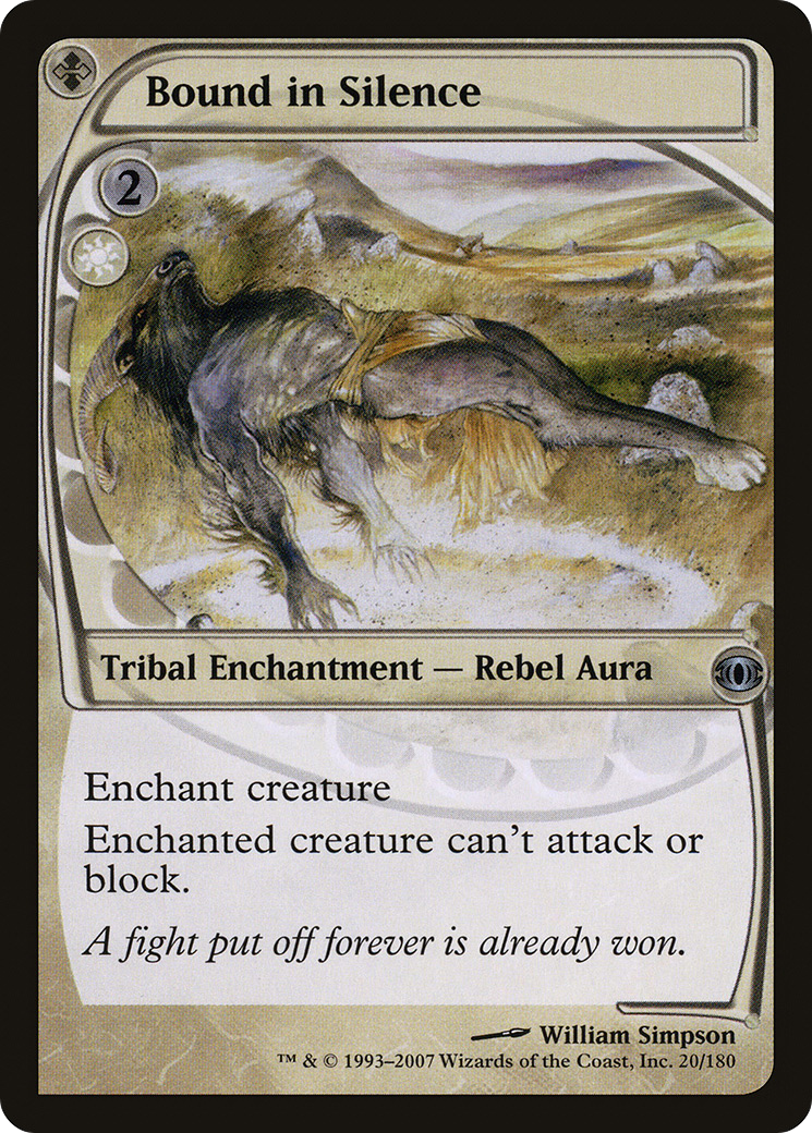 Bound in Silence (FUT-020) - Future Sight Foil