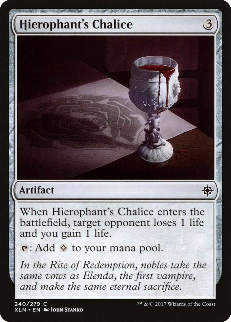 Hierophant's Chalice (XLN-240) - Ixalan