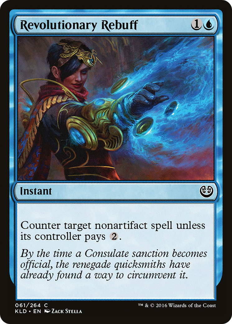 Revolutionary Rebuff (KLD-061) - Kaladesh Foil