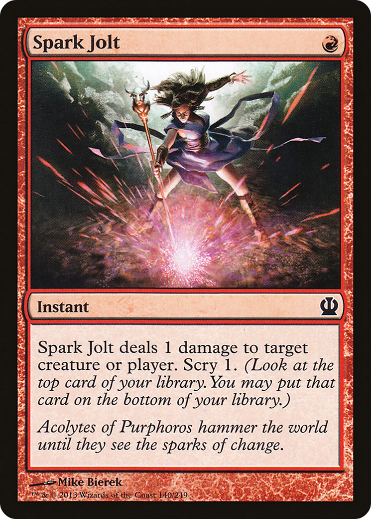 Spark Jolt (THS-140) - Theros Foil