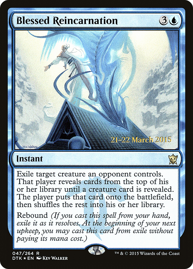 Blessed Reincarnation (PRE-47S) - Dragons of Tarkir Promos Foil