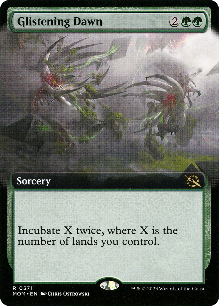 Glistening Dawn (Extended Art) (MOM-371) - March of the Machine: (Extended Art) Foil