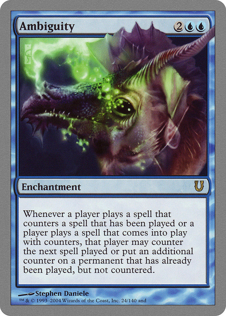 Ambiguity (UNH-024) - Unhinged Foil
