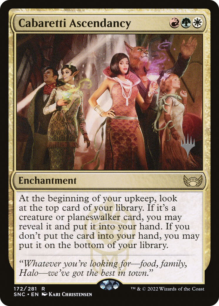 Cabaretti Ascendancy (PPSNC-172) - Streets of New Capenna Promos Foil